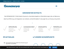 Tablet Screenshot of gronemeyer-it.de